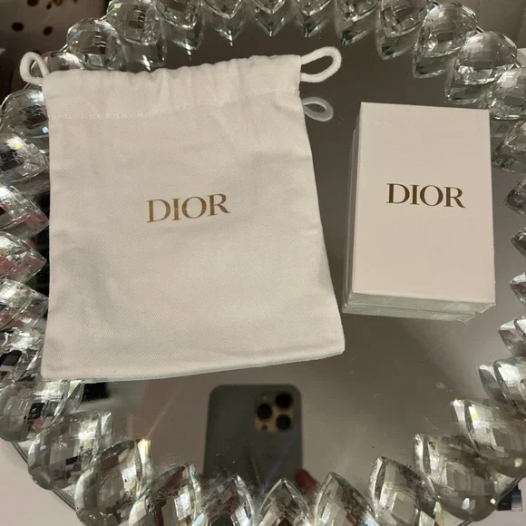 Dior Gold and White Playing Cards—Holiday - Picture 2 of 3